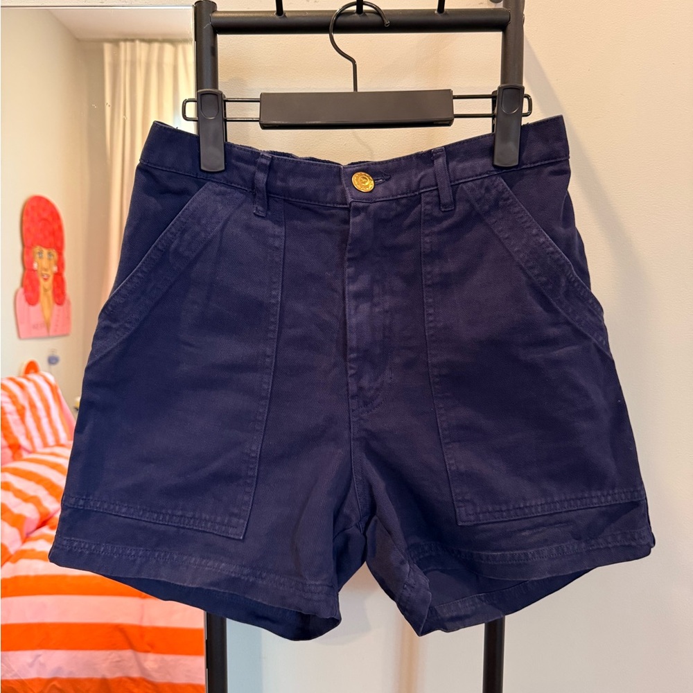 Big Bud Press Work Shorts Navy